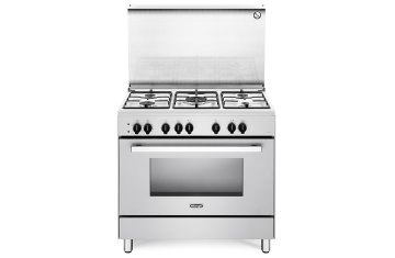 De’Longhi DEMW 96 ED cucina Elettrico Gas Acciaio inox