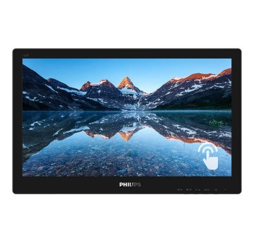 Philips 162B9TN/00 Monitor PC 39,6 cm (15.6") 1366 x 768 Pixel HD LCD Touch screen Da tavolo Nero
