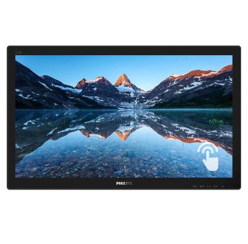Philips 222B9TN/00 Monitor PC 54,6 cm (21.5") 1920 x 1080 Pixel Full HD LCD Touch screen Da tavolo Nero