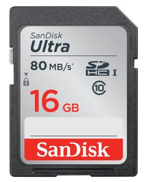 SanDisk Ultra 16 GB SDHC UHS-I Classe 10