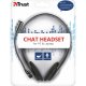 Trust Chat Headset Auricolare Cablato A Padiglione Musica e Chiamate Nero 6