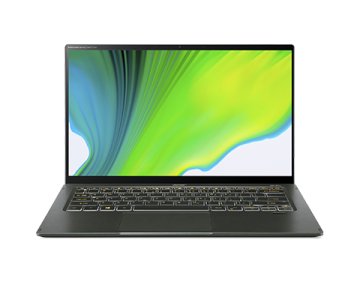 Acer Swift 5 SF514-55GT-78FL Intel® Core™ i7 i7-1165G7 Computer portatile 35,6 cm (14") Touch screen Full HD 8 GB LPDDR4x-SDRAM 512 GB SSD NVIDIA GeForce MX350 Wi-Fi 6 (802.11ax) Windows 10 Home Verde