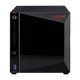 Asustor Nimbustor 4 AS5304T NAS Desktop Intel® Celeron® J4105 4 GB DDR4 0 TB ADM Nero 3