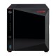 Asustor Nimbustor 4 AS5304T NAS Desktop Collegamento ethernet LAN Nero J4105 3