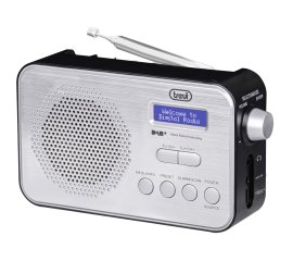 Trevi DAB 7F92 R Portatile Digitale Nero, Bianco