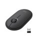 Logitech Pebble, mouse wireless con Bluetooth o ricevitore da 2,4 GHz, mouse per computer con clic silenzioso per laptop, notebook, iPad, PC e Mac 2