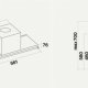 Falmec Virgola No-Drop Integrato Acciaio inox 800 m³/h 3