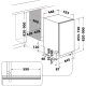 Indesit DSIE 2B10 A scomparsa totale 10 coperti F 3