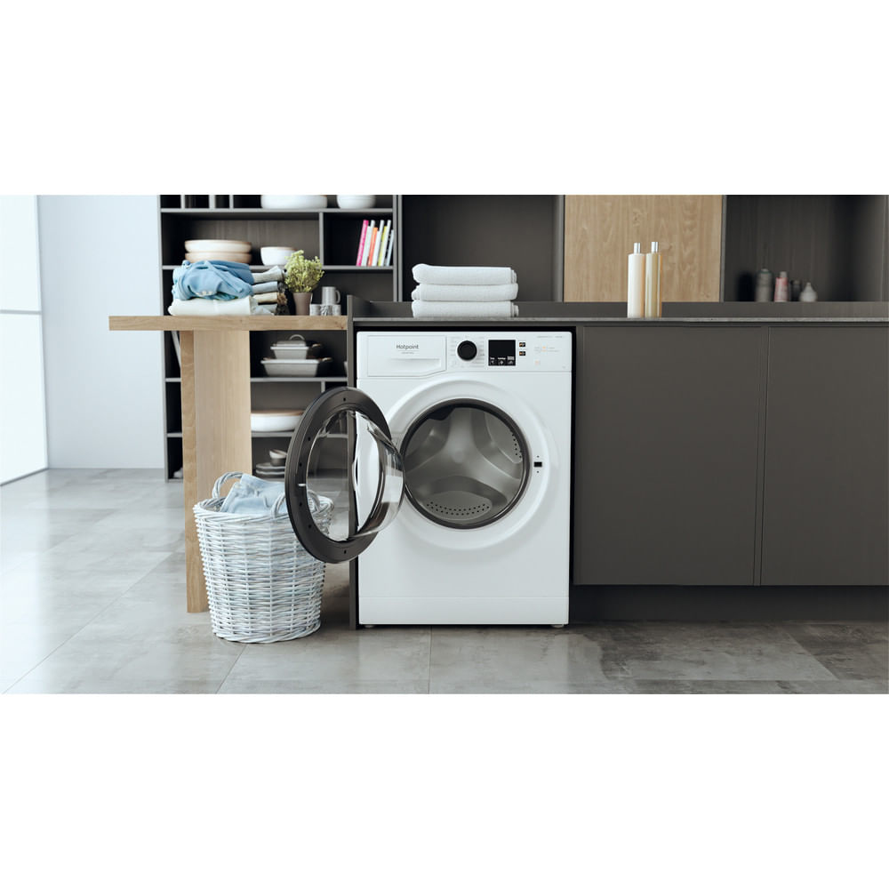NF723WKITN - Hotpoint NF723WK IT N lavatrice Caricamento frontale 7 kg 1200  Giri/min D Bianco - Lavatrici carica frontale - Lavatrici - Negozi  Elettronica Roma - Radionovelli