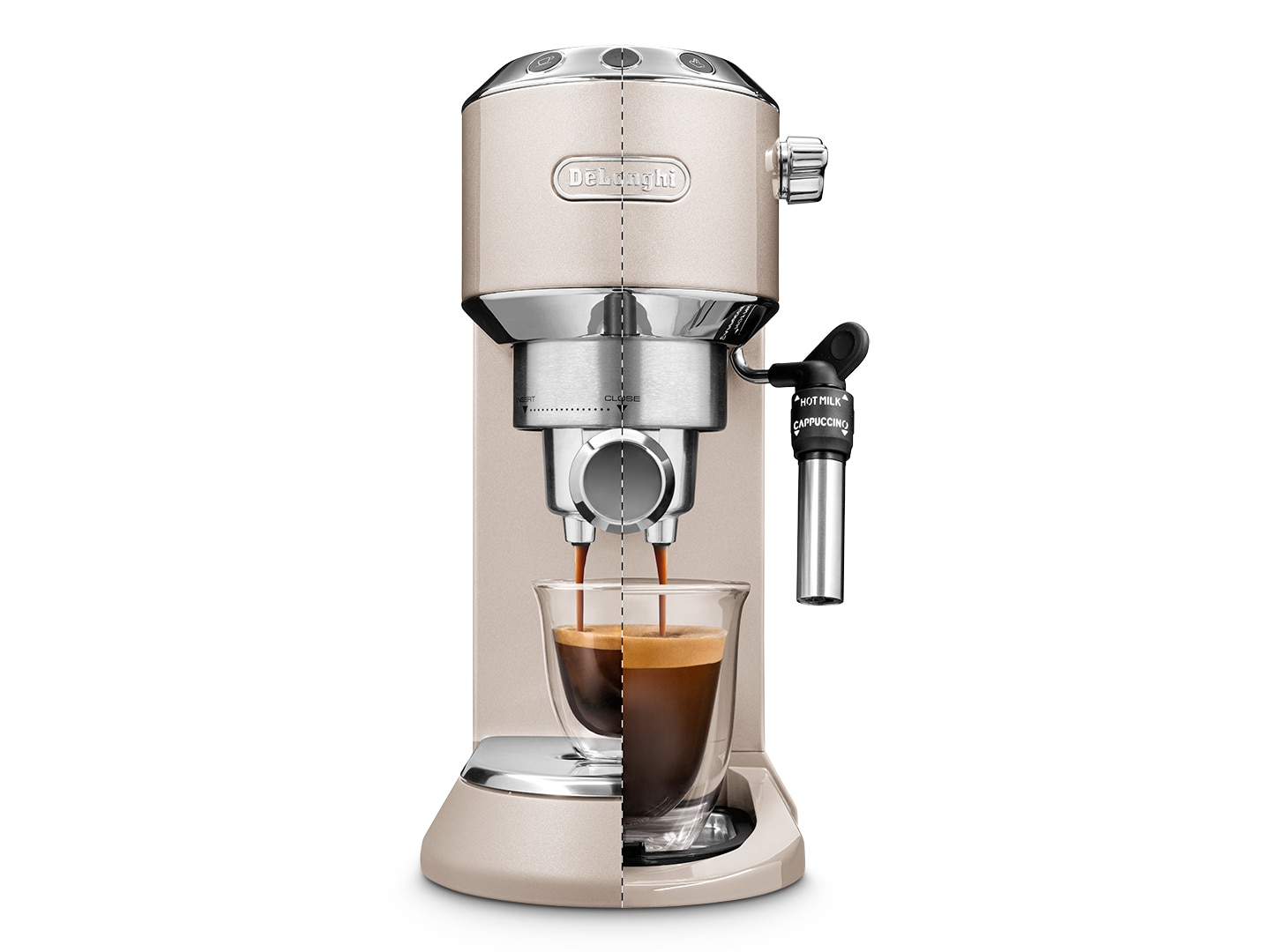 EC 785.BG - De'Longhi Dedica Metallics Pump Espresso EC785.BG Automatica  Macchina per espresso 1,1 L - Macchine da caffè - Preparazione cibi -  Negozi Elettronica Roma - Radionovelli