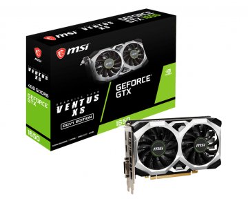 MSI VENTUS GeForce GTX 1650 D6 XS OCV1 NVIDIA 4 GB GDDR6