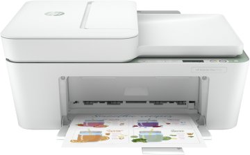 HP DeskJet Plus Stampante multifunzione 4122, Colore, Stampante per Casa, Stampa, copia, scansione, wireless, invio fax da mobile, scansione verso PDF