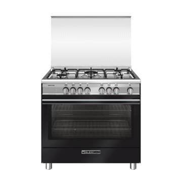 Glem Gas SB965MBK cucina Elettrico Nero A+