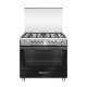 Glem Gas SB965MBK cucina Elettrico Nero A+ 2