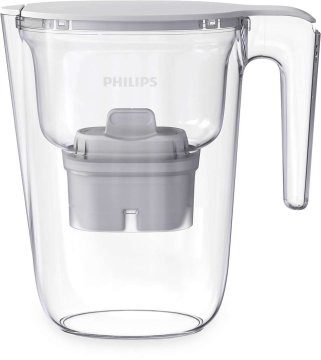 Philips AWP2935WH/10 Filtraggio acqua Caraffa filtrante 2,6 L Trasparente, Bianco