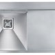 CM batìk 86 x 50 1V Lavello montato su piano Rettangolare Acciaio inox 2