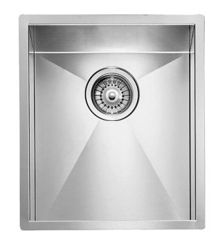 CM filoquadra 39 x 45 x 5 Lavello montato su piano Rettangolare Acciaio inox