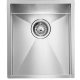 CM filoquadra 39 x 45 x 5 Lavello montato su piano Rettangolare Acciaio inox 2