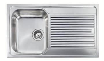 CM Zenith 86x50 1V Lavello ad incasso Rettangolare Acciaio inox
