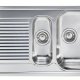 CM Zenith 100x50 2V Lavello ad incasso Rettangolare Acciaio inox 3