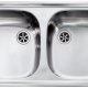 CM Aurora 79 x 42 2V Lavello ad incasso Rettangolare Acciaio inox 2
