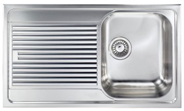 CM Zenith plus 86 x 50 1V Lavello montato su piano Rettangolare Acciaio inox