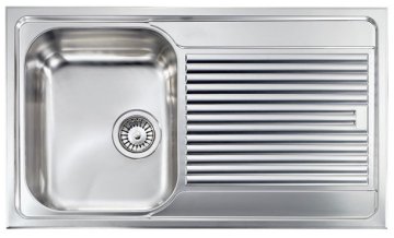 CM Zenith plus 86 x 50 1V Lavello montato su piano Rettangolare Acciaio inox