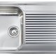 CM Zenith plus 86 x 50 1V Lavello montato su piano Rettangolare Acciaio inox 2