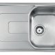 CM Pizzica 79x50 1V Lavello ad incasso Rettangolare Acciaio inox 2