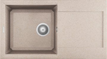 Elleci Easy 290 51 Lavello montato su piano Rettangolare Granitek