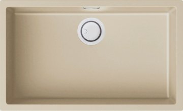 Elleci Zen 130 Lavello montato su piano Rettangolare Keratek plus