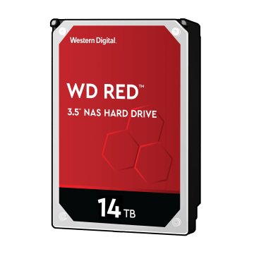 Western Digital WD Red NAS 14 T disco rigido interno 14 TB 5400 Giri/min 512 MB 3.5" SATA