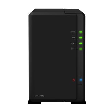 Synology NVR1218 Videoregistratore di rete (NVR) Nero