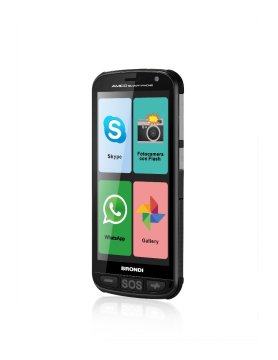 Brondi Amico Smartphone 12,7 cm (5") Doppia SIM Android 5.1 3G Micro-USB 0,512 GB 4 GB 2000 mAh Nero
