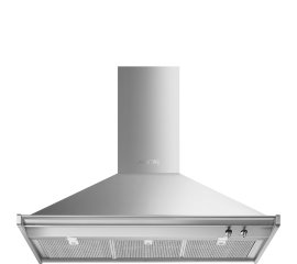 Smeg Classica Cappa KD100HXE Acciaio Inox