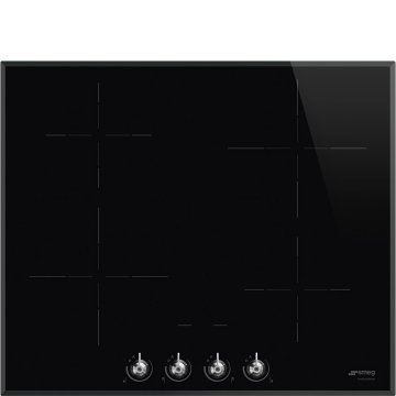 Smeg Classic Classica Piano di cottura SI364BM Nero