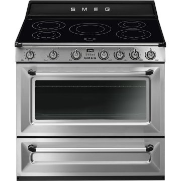 Smeg TR90IX9-1 cucina Elettrico Piano cottura a induzione Acciaio inox
