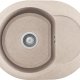 Elleci Easy Round 600 G51 Lavello montato su piano Ovale Granitek 2