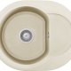Elleci Easy Round 600 G62 Lavello montato su piano Ovale Granitek 2