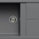 Elleci Unico 480 Lavello montato su piano Rettangolare Metaltek 2