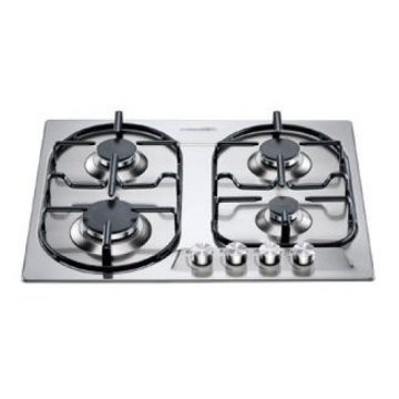 Bertazzoni P640 1 D9 X piano cottura Stainless steel Da incasso Gas 4 Fornello(i)