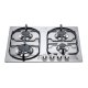 Bertazzoni P640 1 D9 X piano cottura Stainless steel Da incasso Gas 4 Fornello(i) 2