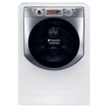 Hotpoint AQ94D497SD EU/B N lavatrice Caricamento frontale 9 kg 1400 Giri/min Argento, Bianco