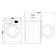 Hotpoint Ariston Lavatrice a libera installazione Hotpoint AQ94D497SD EU/B N 17