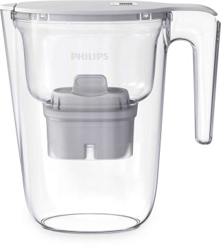 Philips AWP2935WHT/10 Filtraggio acqua Caraffa filtrante 2,6 L Trasparente, Bianco
