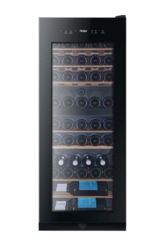 Haier Wine Bank 50 Serie 3 WS53GDA Cantinetta vino con compressore Libera installazione Nero 53 bottiglia/bottiglie