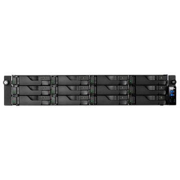 Asustor AS7112RDX NAS Armadio (2U) Intel Xeon E E-2224 8 GB Nero