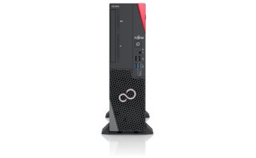 Fujitsu CELSIUS J5010 Intel® Core™ i7 i7-10700 16 GB DDR4-SDRAM 512 GB SSD NVIDIA® Quadro® P1000 Windows 10 Pro SFF Stazione di lavoro Nero, Rosso