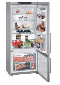 Liebherr CNPesf 4613-21 frigorifero con congelatore Libera installazione 428 L F Argento