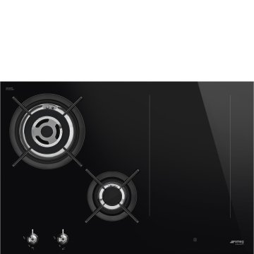 Smeg Classic Classica Piano di cottura PM3743D Nero